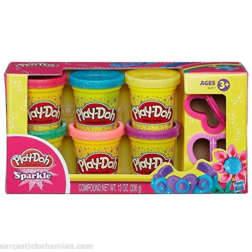 PD Play-Doh Mix n Match Disney Princess Elsa Play Doh Sparkle Compound Bundle 