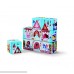 Crocodile Creek Little Architect Girl Builder Jumbo Block Mix and Match Stacking Set 3.5 Toy Castle B01CIP0D0Q